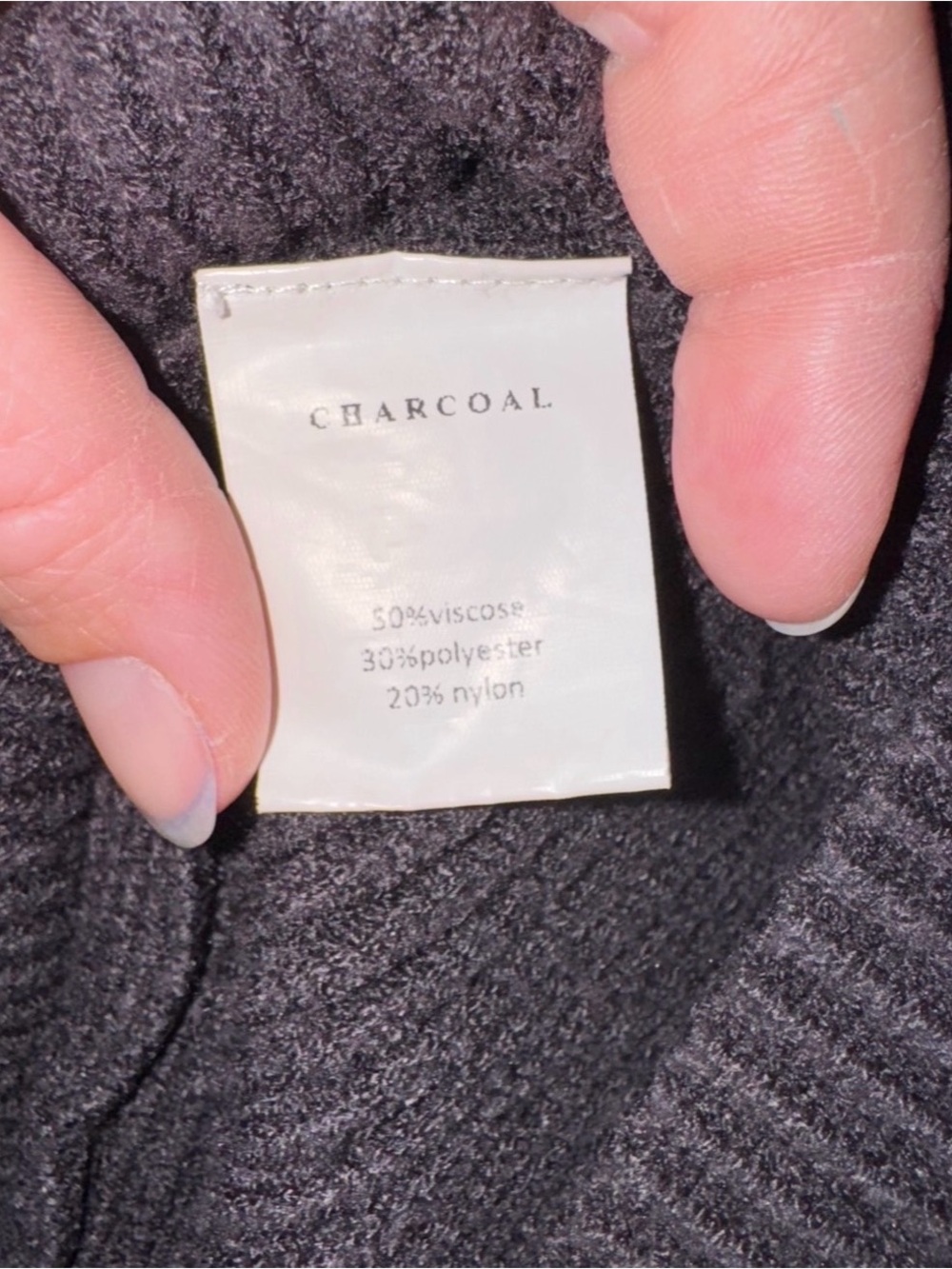 Oversized Ribbed Crewneck Sweater- L/XL - Picture 4 of 4